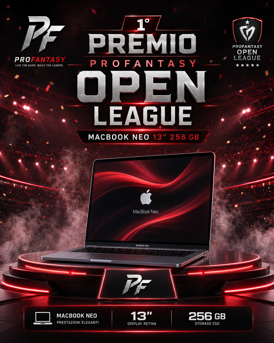 MacBook Neo 13 pollici, primo premio Open